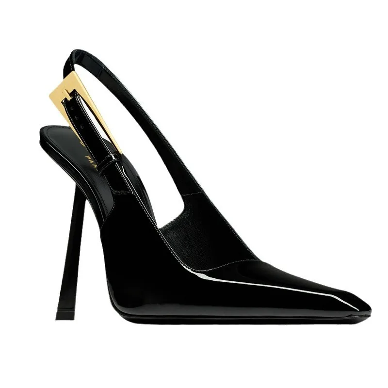 Women'S Shoes Clogs - Pointed Stiletto Heels Women Pumps Patent
