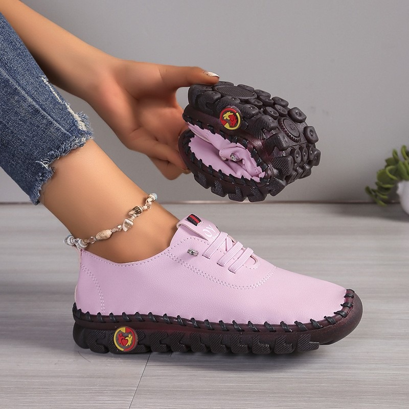 Women Leather Casual Shoes Lac - Oxford Lace Up Women review and price