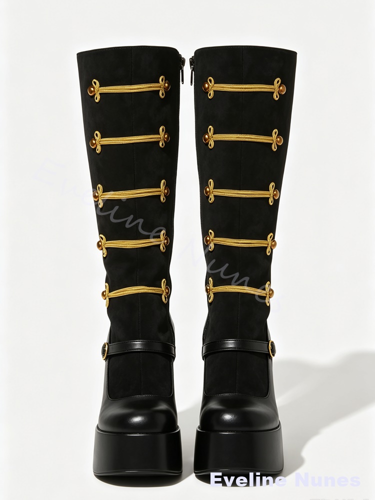 Retro Royal Court Gold Knot Kn - Court Heel Pointed review and price