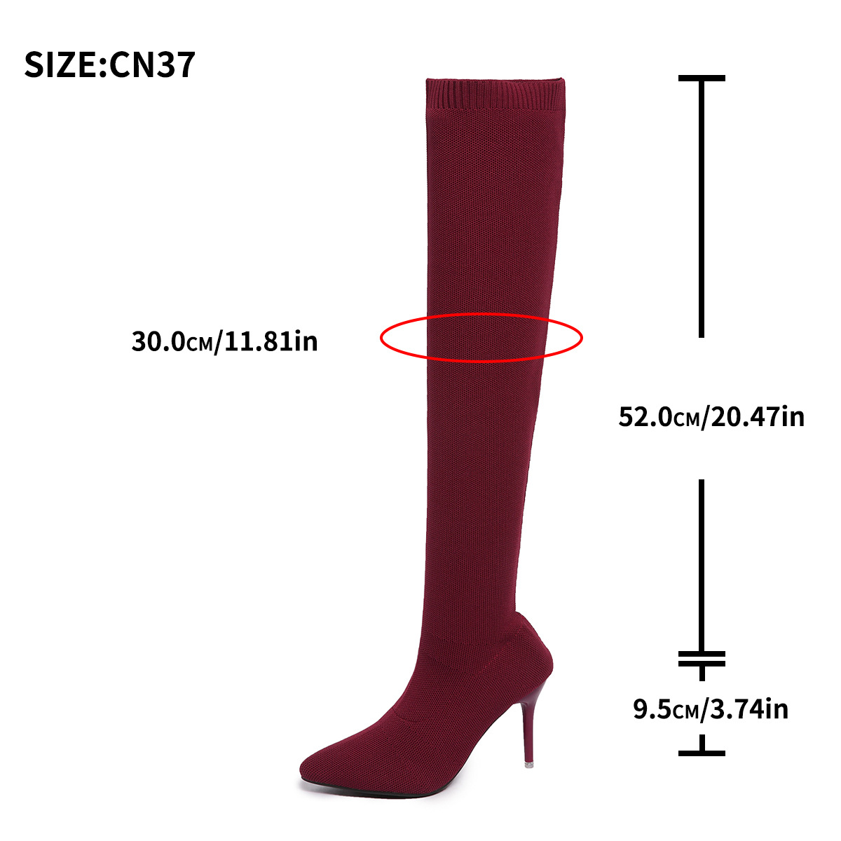 Over-the-knee Sock Boots Women - Sock Boot Women review and price