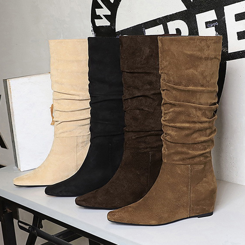 BIGTREE New Autumn Winter Desi - Knee High Boots Women review and price